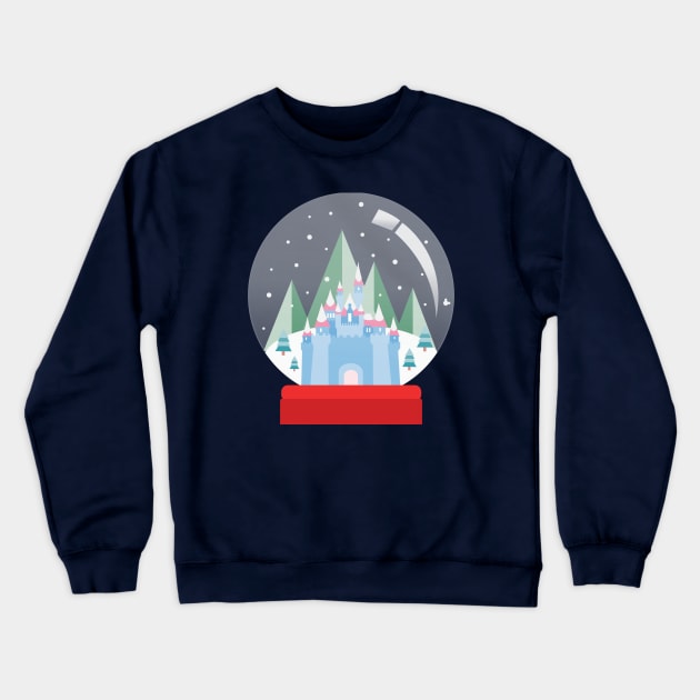 Magical Snowglobe Christmas Crewneck Sweatshirt by WereAllMadBoutique